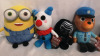 14 Plushes Disney Mickey, Donald, Daisy & Pluto + M&M's Candy Dispenser - 3