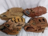 5 Baseball Gloves (Wilson, Franklin, Cooper, Rawlings+) & Rawlings Women's Golf Gloves sz Large - 2