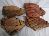 5 Baseball Gloves (Wilson, Franklin, Cooper, Rawlings+) & Rawlings Women's Golf Gloves sz Large - 3