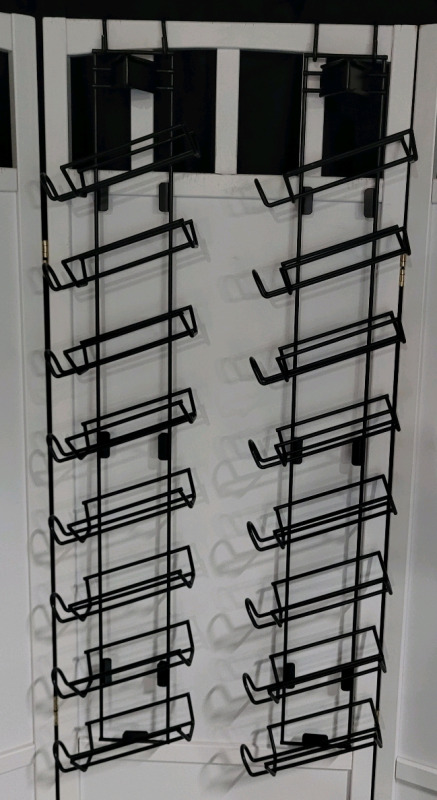 Collector Bottle / Cans / Baseballs , Etc. Hanging Display Racks - New