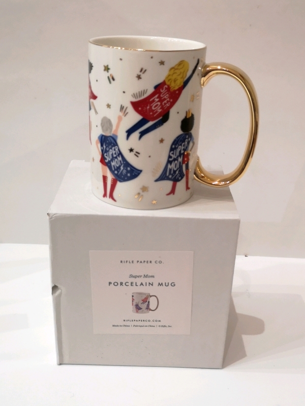 New Rifle Paper Co. Super Mom Mug