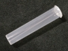 400 New Lidded Plastic Tubes / Pill Holders - 3" Long - 2