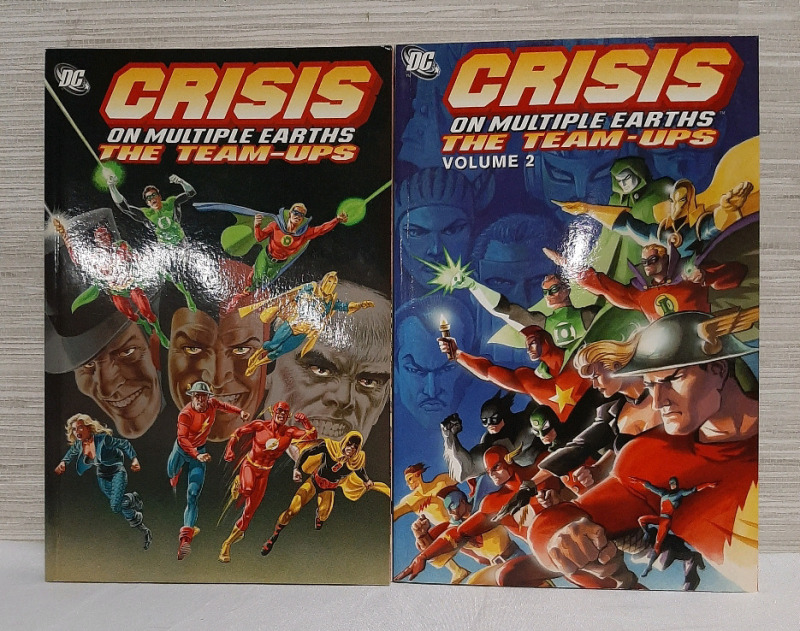 As New 2 DC Graphic Novels Crisis on Multiple Earths- The Team Ups