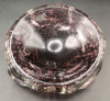 Beautiful Amethyst Art Glass - Hand Blown 6.5" Diameter - 3