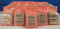 41 New Packs Of 8 24K Gold Plated Puresonic Power Car Audio Delivery Systems | Model #6310