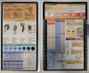 New | Kmakil Folding Nursing Clipboard With Healthcare Information Stickers | Measures 11.5" x 9" - 3