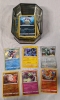 100+ Pokemon Cards with Tin. Common to Rare. Holographics Included.