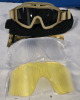 Revision Military Desert Locust Anti-Fog Goggles | One Size Fits All | Comes With 2 Interchangeable Lenses & Carry Case | Great For Airsoft & Paintball | Retails For $100+ - 3