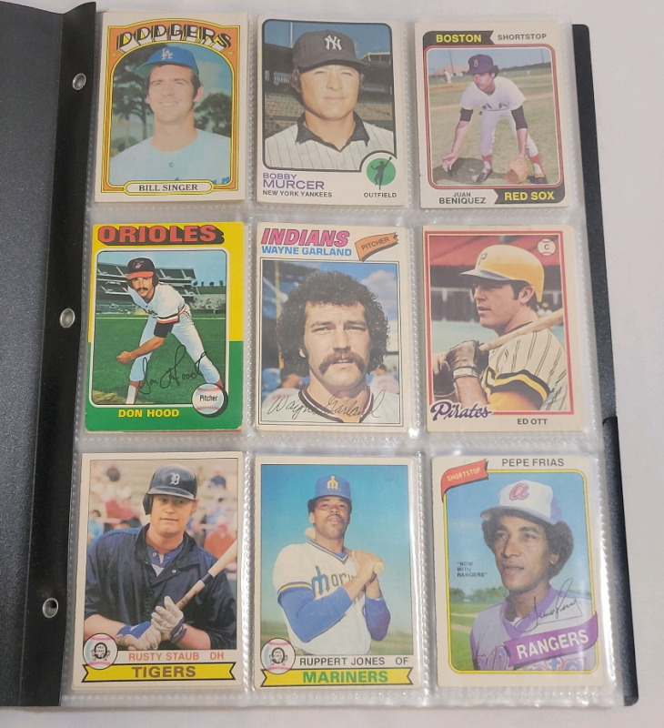 1972 - 1992 O Pee Chee MLB Baseball Trading Card Singles . 108 Cards , No Doubles