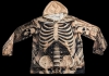 New Size XL | Fantastic Gothic Skeletal Bones Lightweight Hoodie