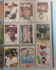 1959 , 1961 & 1972 - 1991 Topps MLB Baseball Trading Card Singles . 108 Cards , No Doubles - 2