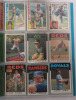 1959 , 1961 & 1972 - 1991 Topps MLB Baseball Trading Card Singles . 108 Cards , No Doubles - 4