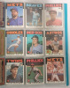 1959 , 1961 & 1972 - 1991 Topps MLB Baseball Trading Card Singles . 108 Cards , No Doubles - 5