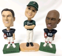 3 Sports Bobble-Head Figures : Eric Moulds, Drew Bledsie (2003 NFL McDonald's Upper Deck) & Eric Wedge | 6.5" - 8" Tall