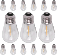 15 New 3V LED Lightbulbs | 3.25" Long ea