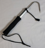 New - Aluminum Alloy Telescopic Ice Fish Gaff Hook . Fishing Gaff with Soft Eva Handle Wrist Strap . Measures 11" to 23" long