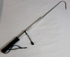 New - Aluminum Alloy Telescopic Ice Fish Gaff Hook . Fishing Gaff with Soft Eva Handle Wrist Strap . Measures 11" to 23" long - 2