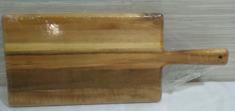 New Thirteen Chefs Villa Acacia Bread Board Modern 17.1"x7"x0.79"