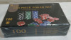 New Playwus 100 Piece Poker Set