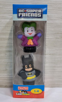 New - Fisher-Price DC Super Friends Batman & The Joker Action Figures