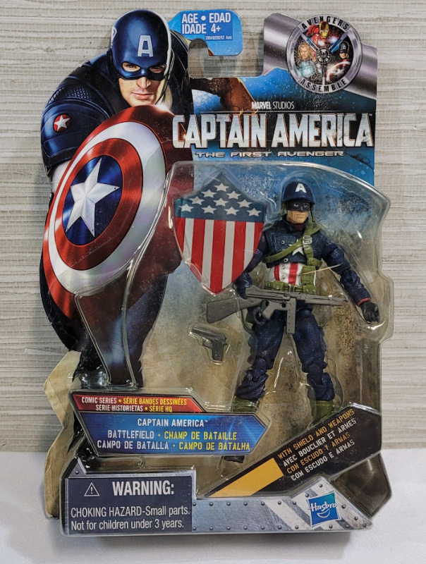 New - Captain America The First Avenger Action Figure