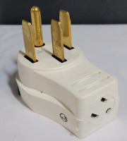 New - 120v To 240v 15amp Fused Stove Outlet Adapter