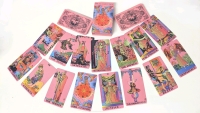 New Pink A.E. Classic 48-Card Tarot Deck | 2.5" x 4.2"