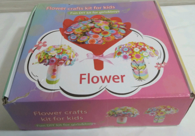 New Flower Craft DIY kit for kids