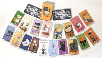 New Cat-o-Mancy, the 48 Card Tarot Deck by Rocchi & Maggio | 2.5" x 4.3"