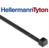 100 New HellermannTyton Zip Ties 0.18" x 7.9", Tensile: 50lbs | #111-04878 | Made in the USA