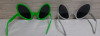 New Halloween Alien Glasses and Alien Headbands 4pcs - 2