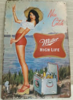 New 8x12" Metal Tin Sign "Mullet High Life"