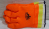 New Orange Coated Safety Gloves 2pcs