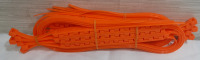 2pcs Bundles of Orange Nylon Cables