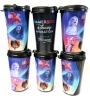 6 (six) New Disney Lighthouse Immersive Animation Studio Travel Tumblers with Lids | 3.25" Diam x 5.5" Tall Each (Cold Drinks Only) - 2