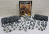 Warhammer 40,000K ORKS Army Tabletop Miniatures with ORKS Codex Booklet . Assembled (primered) & Unassembled