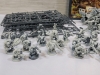 Warhammer 40,000K ORKS Army Tabletop Miniatures with ORKS Codex Booklet . Assembled (primered) & Unassembled - 2