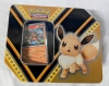 300+ Pokemon Trading Cards with Tin. Common to Rare. Holographics Present. - 2