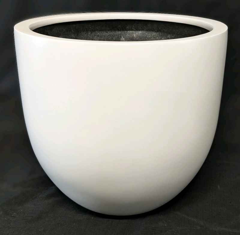 New Green Earth Lightweight Fibreglass Planter | 17.25" Diameter x 15.75" Tall