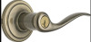 Case of 4 New Weiser Toluca Entry Antique Brass Keyed Entry Door Handles - 2