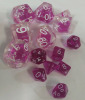 14 New Dice Normal sized & Mini sized from d6-d100