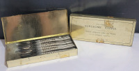 J. Grey & Sons Sheffield England One Dozen Surgeons Knives with Case plus Empty Case