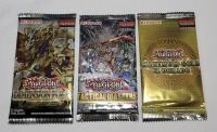 New , Sealed - Yu-Gi-Oh! Trading Card Game Card Packs , 1st. Edition . Dimension Force , Tactical Masters & Maximum Gold