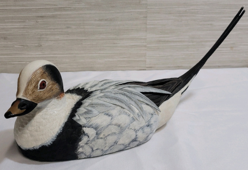 Gosset Wildlife Collection " Old Squaw Winter Duck " Limited #34/3000 . Measures 12.5" long