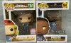 2 As-New Funko POP! #1151 Leslie Filibuster 2021 Convention Limited Edition Figure & #744 Phastos Bobble-Head FYE Exclusive