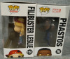 2 As-New Funko POP! #1151 Leslie Filibuster 2021 Convention Limited Edition Figure & #744 Phastos Bobble-Head FYE Exclusive - 2