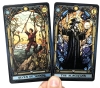 New Stained Glass Tarot 78-Card Tarot Deck | 2.5" x 4.15" - 4