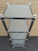 5 Tier Metal/Glass Shelf - 2