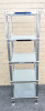 5 Tier Metal/Glass Shelf - 3