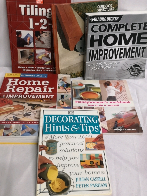 6 Home Repair & Decor Books